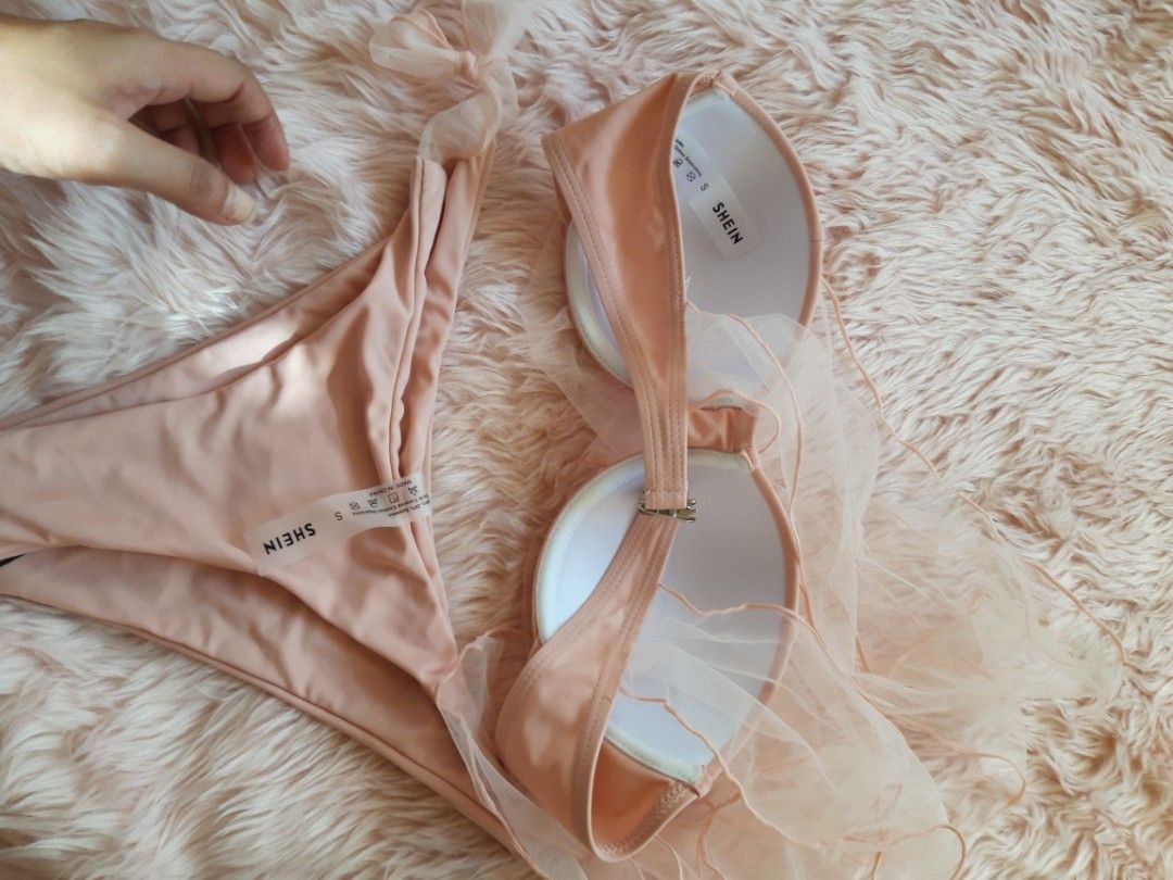 Two Piece Underwire Bikini Self Tie On Carousell