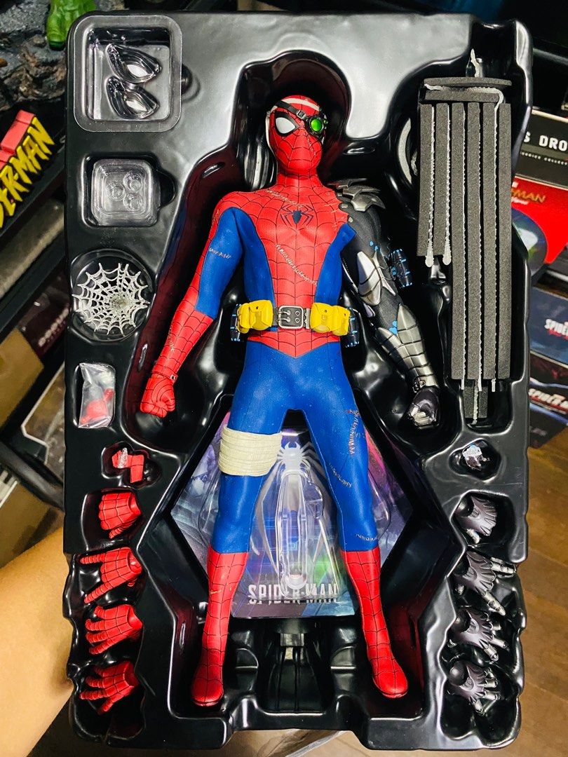 HOT TOYS CYBORG SPIDERMAN On Carousell
