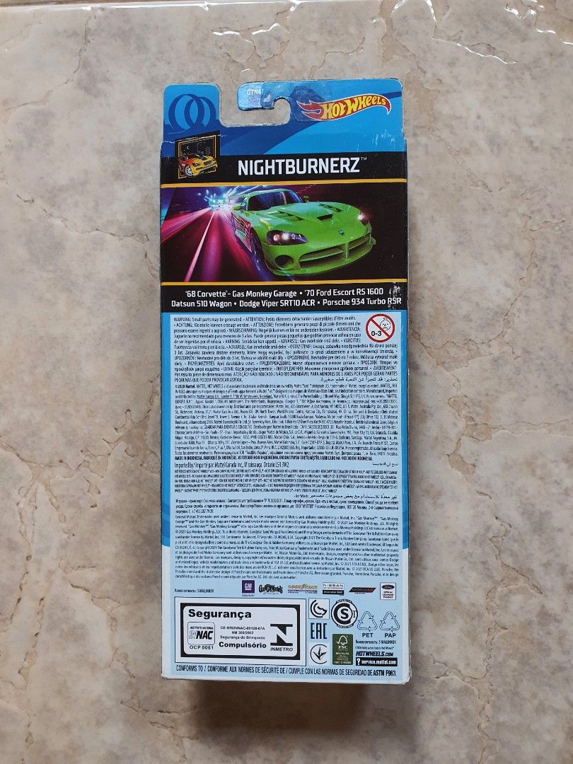 Hot Wheels Nightburnerz Pack Hobbies Toys Toys Games On Carousell