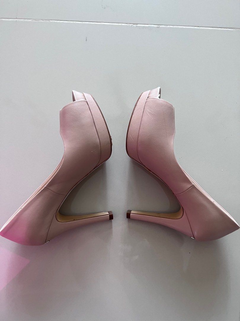 Staccato Nude Heels Women S Fashion Footwear Heels On Carousell