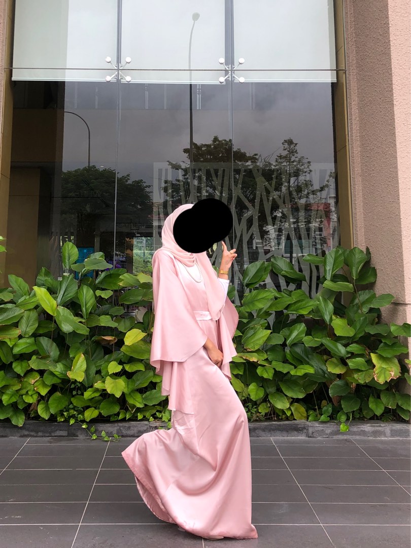 Custom Bridesmaid Dress Nude Brown Women S Fashion Muslimah Fashion