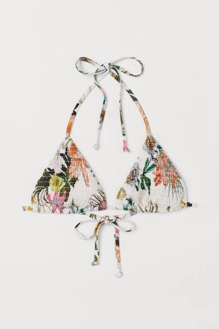 H M Triangle Bikini Top On Carousell