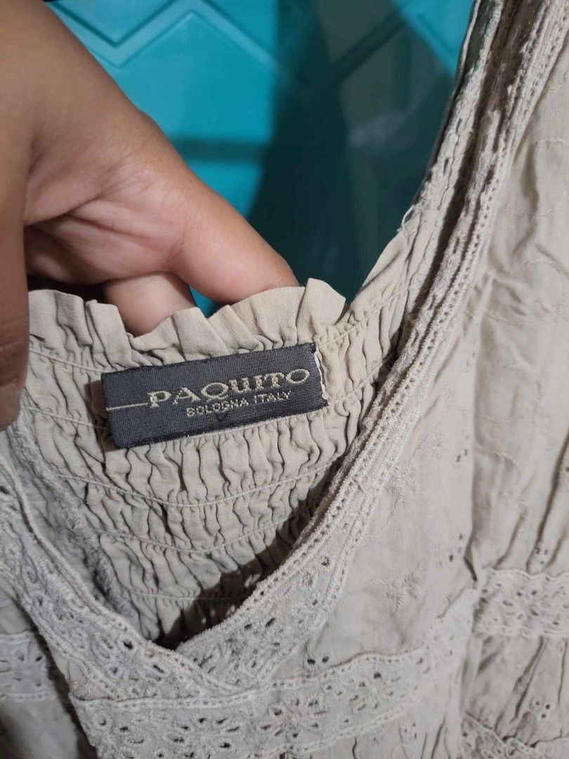 Paquito Nude Summer Dress On Carousell