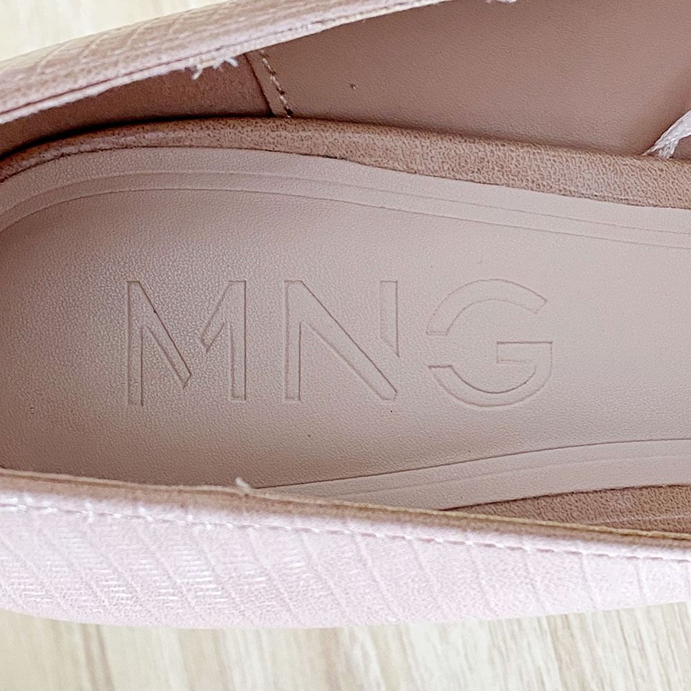Authentic Mango Nude Skintone Pointed Heels Pumps Size On Carousell