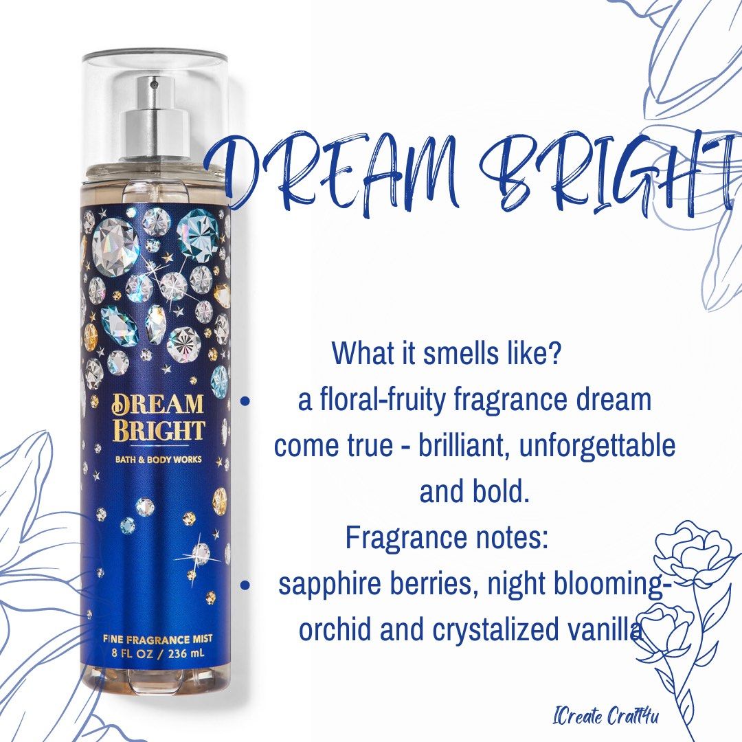 Dream Bright Bodymist Original Bbw Decant Ml Beauty Personal