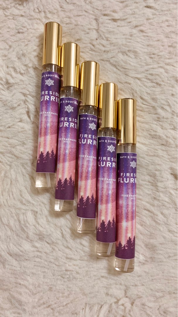 Fireside Flurries Bodymist Original Bbw Decant Ml Beauty