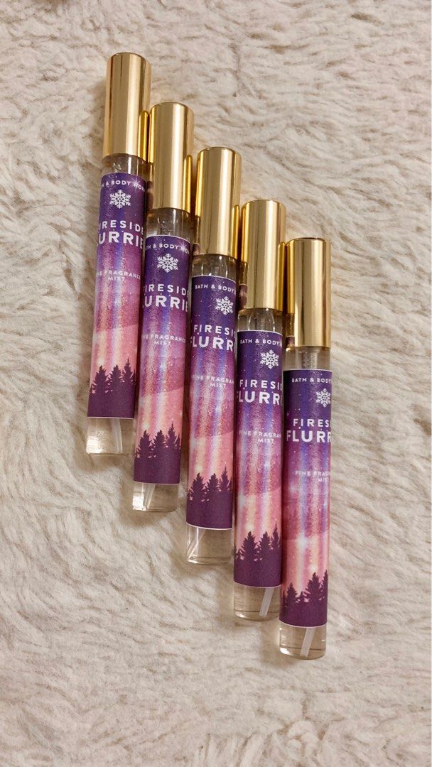 Fireside Flurries Bodymist Original Bbw Decant Ml Beauty
