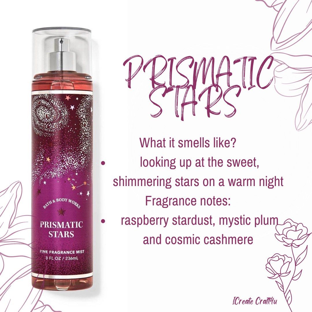 Prismatic Stars Bodymist Original Bbw Decant Ml Beauty Personal