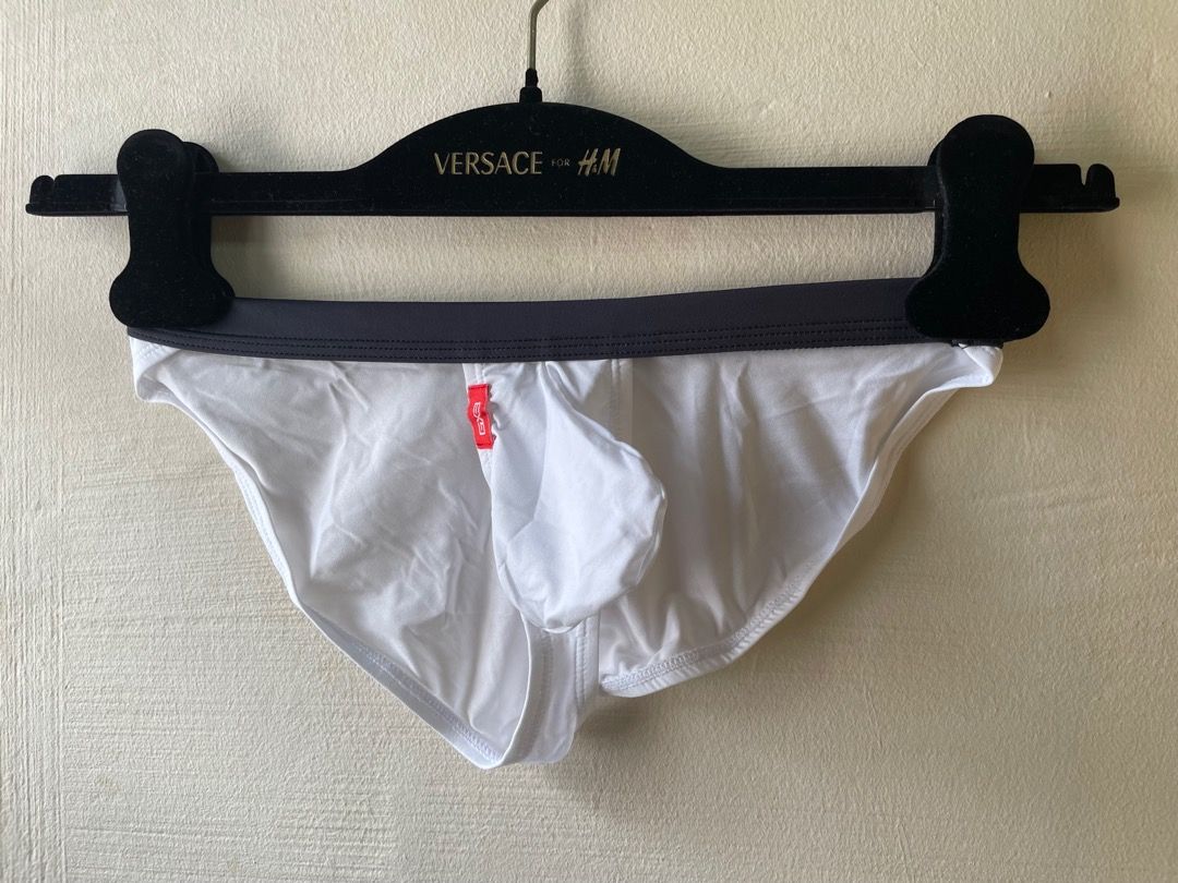 GX White Enhance Pouch Mens Bikini Men S Fashion Bottoms New Underwear On Carousell