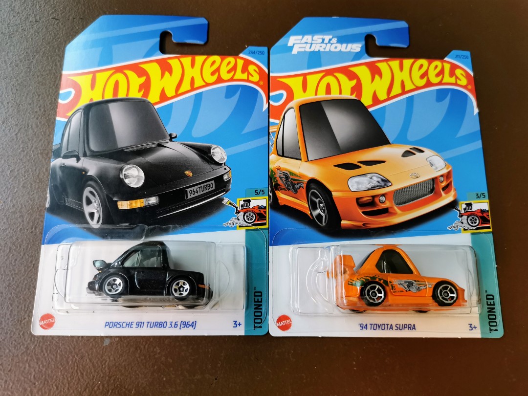 Hot Wheels Lot Porsche Turbo And Toyota Supra Mk Fast And Furious Fnf