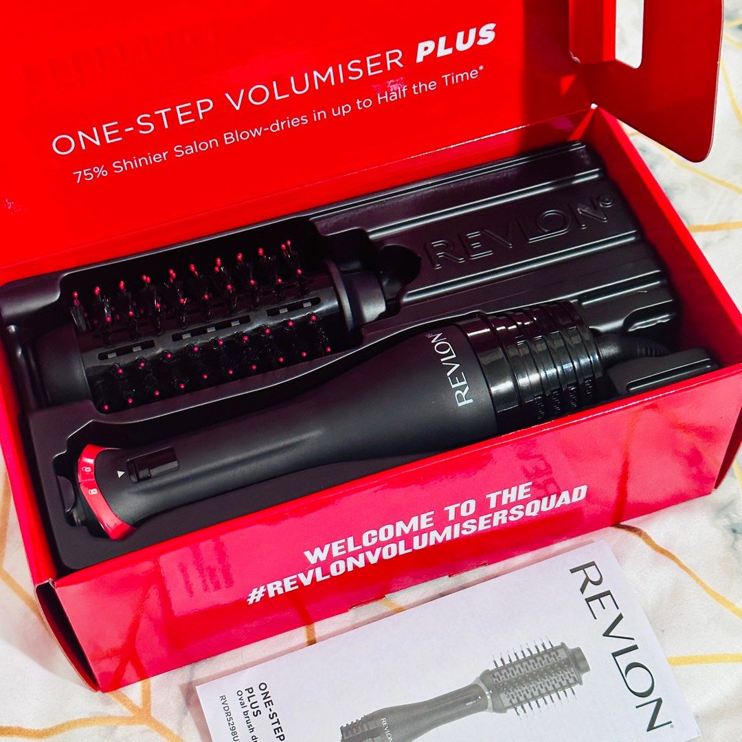 Revlon One Step Volumizer Plus Hot Air Brush 220V Pantene Heat Primer Beauty Personal Care