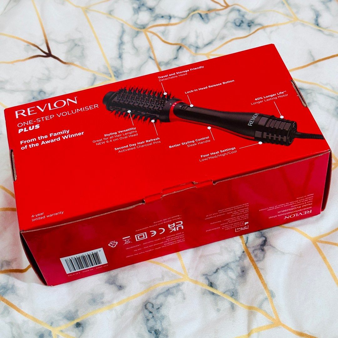 Revlon One Step Volumizer Plus Hot Air Brush 220V Pantene Heat Primer Beauty Personal Care