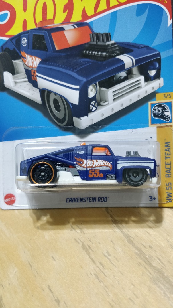 Hot Wheels Erikenstein Rod Dark Blue HW Th On Carousell