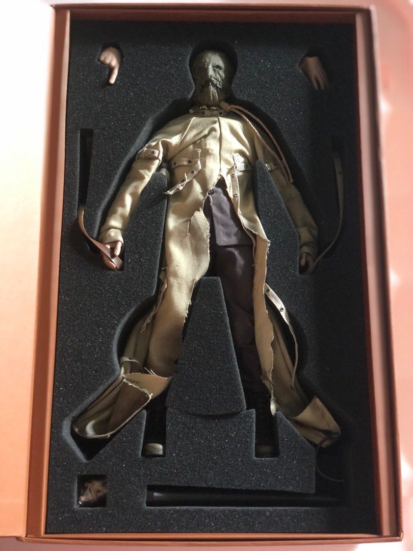 售 拆盒拍照檢查商品 HT MMS Batman Begins Batman Demon Scarecrow HOT TOYS mms 石化 惡魔版 蝙蝠俠 與 稻草人