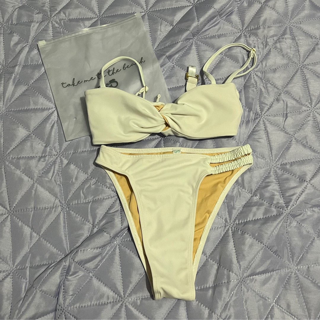 Eighth Mermaid White Bikini Set On Carousell
