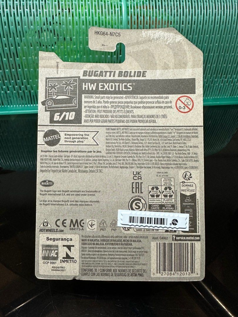 Hot Wheels Bugatti Bolide Hobbies Toys Toys Games On Carousell