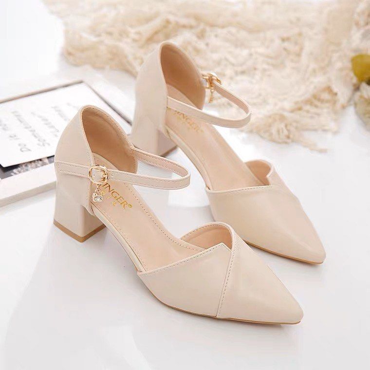 Nude Heels Women S Fashion Footwear Heels On Carousell