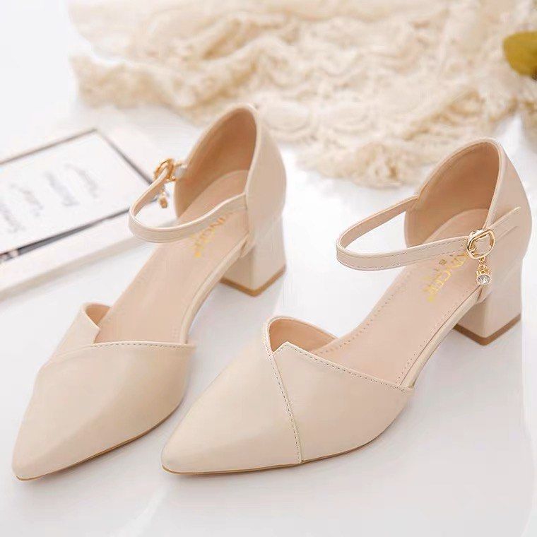 Nude Heels Women S Fashion Footwear Heels On Carousell