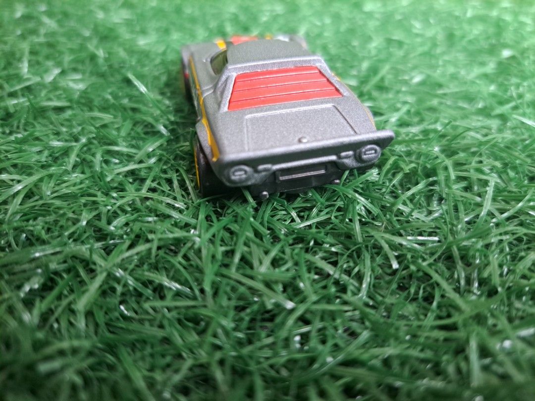 Hot Wheels Lancia Stratos Multipack Exclusive Gray W Yellow Wheels 2014 Mattel Made In Malaysia
