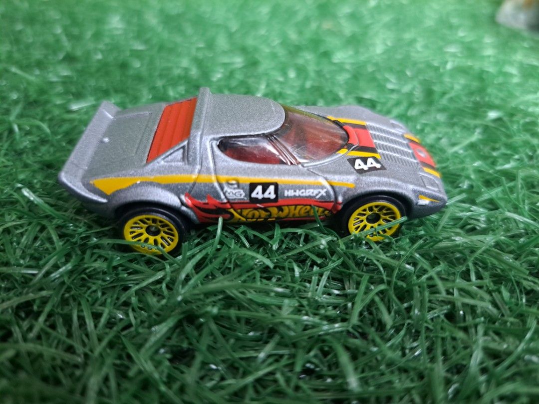 Hot Wheels Lancia Stratos Multipack Exclusive Gray W Yellow Wheels Mattel Made In Malaysia