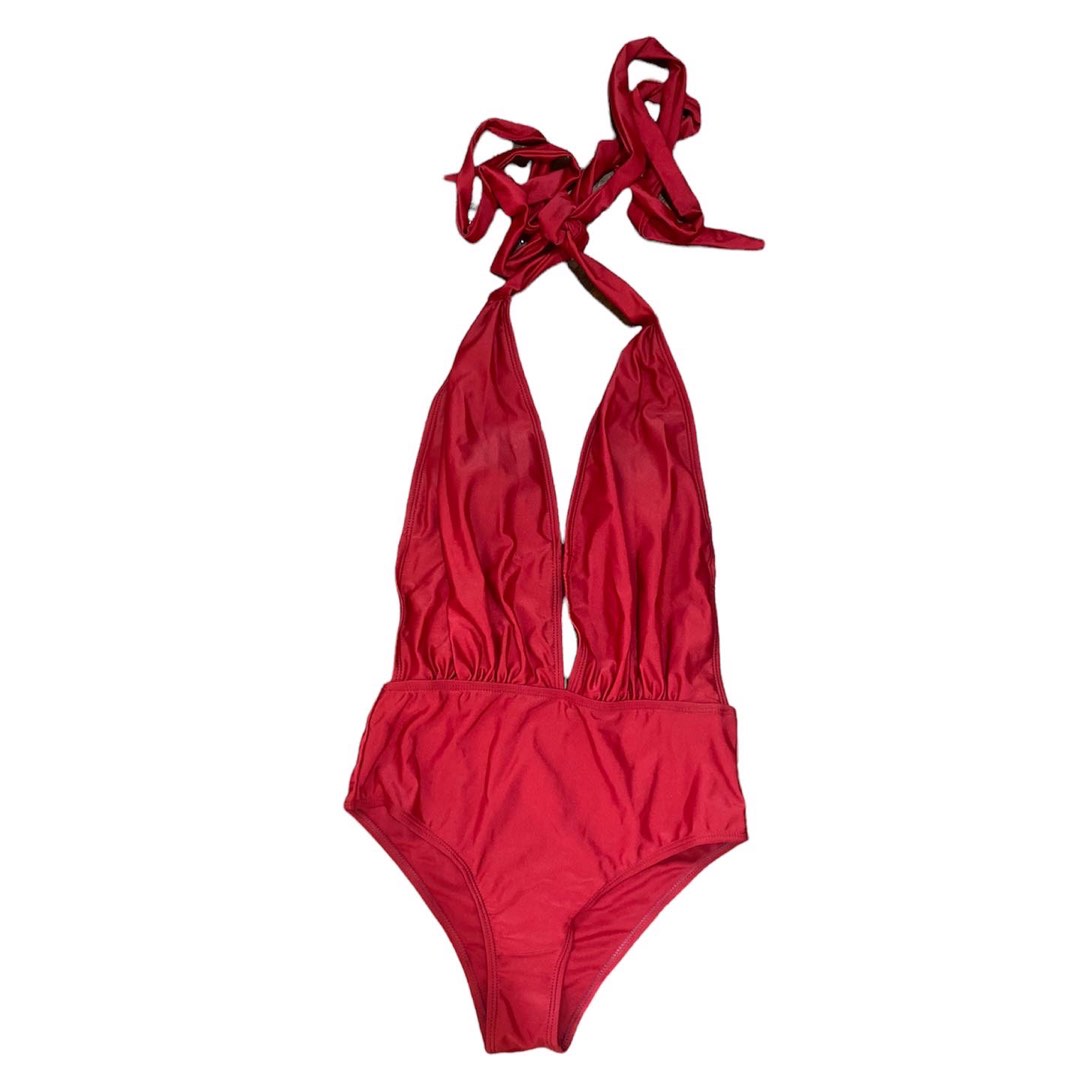 Medium Red Swimsuit Onesie Two Piece Bikini Women S Fashion Swimwear Bikinis Swimsuits On