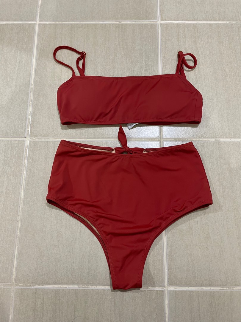 Eightmermaid Bikini Set Olivia In Clay On Carousell