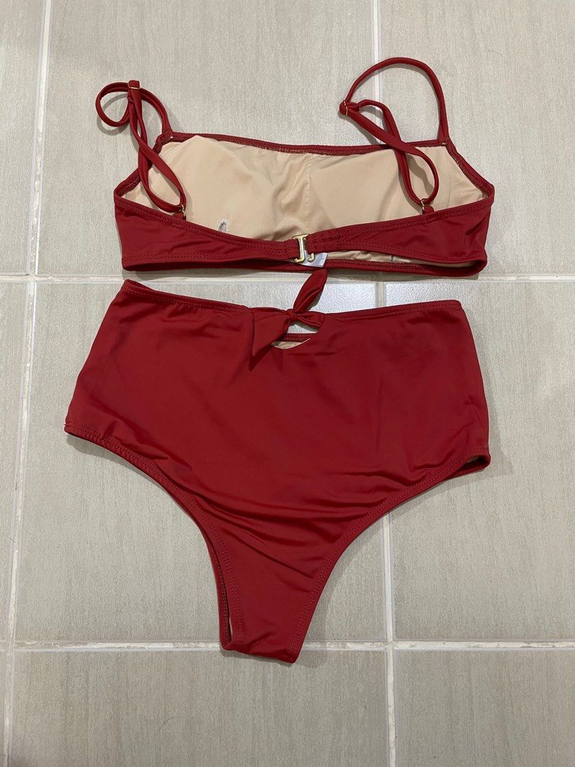 Eightmermaid Bikini Set Olivia In Clay On Carousell