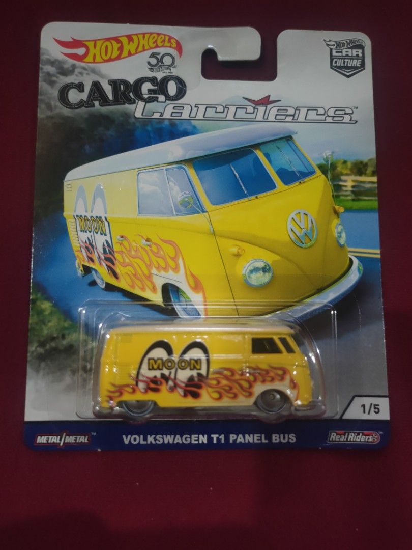 Hot Wheels Volkswagen T Panel Bus Mooneyes Hobbies Toys Toys Games On Carousell