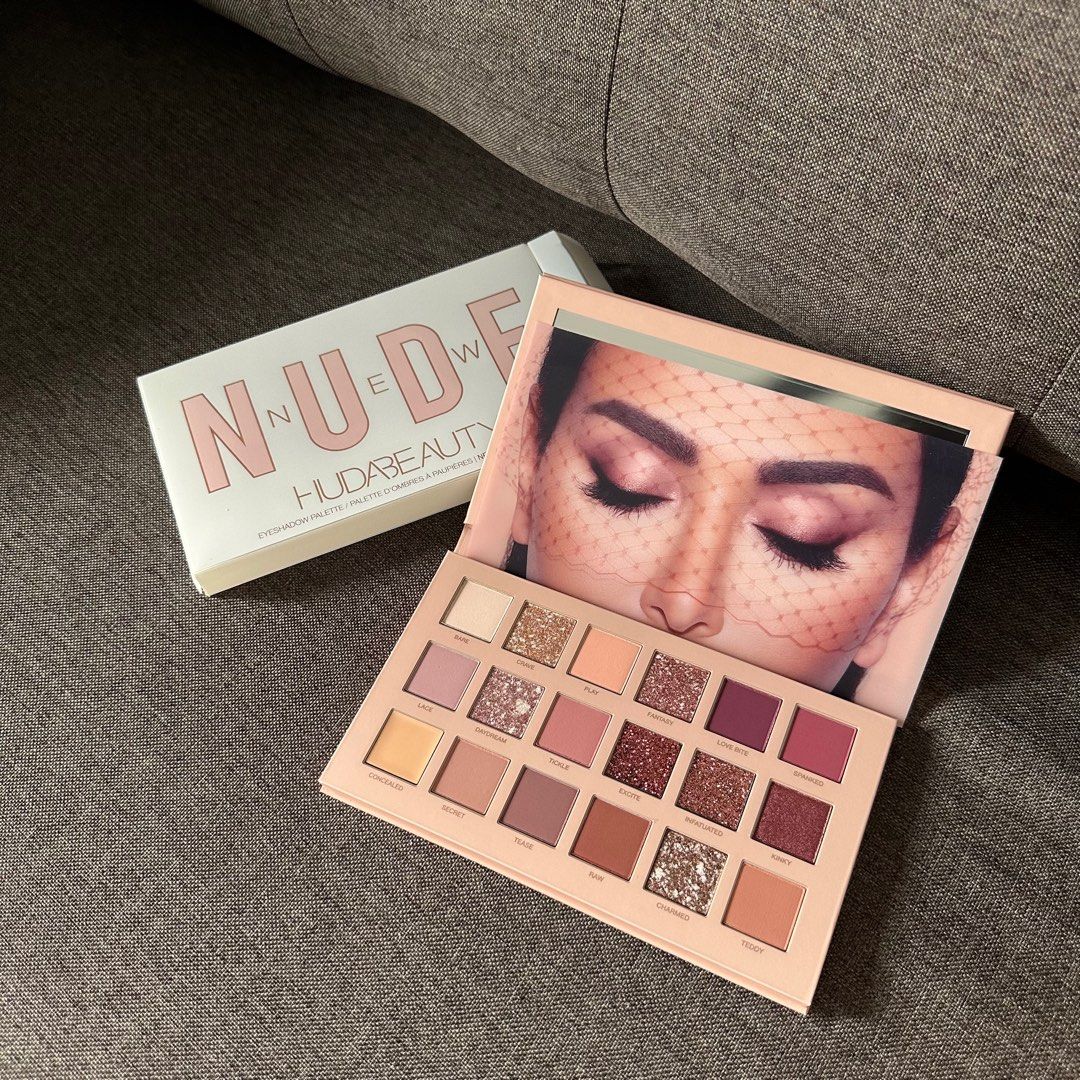 Huda Beauty Nude Eyeshadow Palette Beauty Personal Care Face