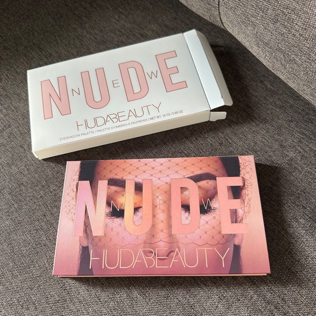 Huda Beauty Nude Eyeshadow Palette Beauty Personal Care Face
