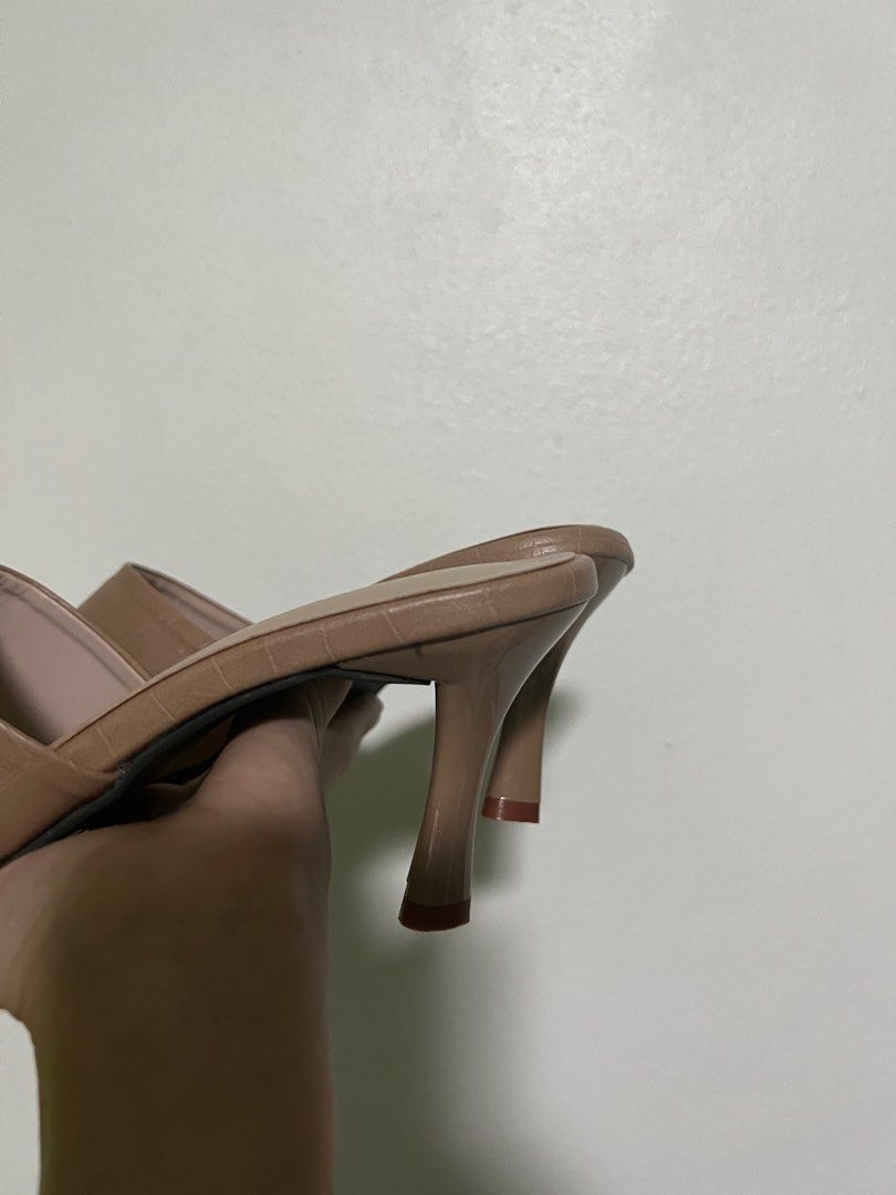 Nude Pink Heels Women S Fashion Footwear Heels On Carousell