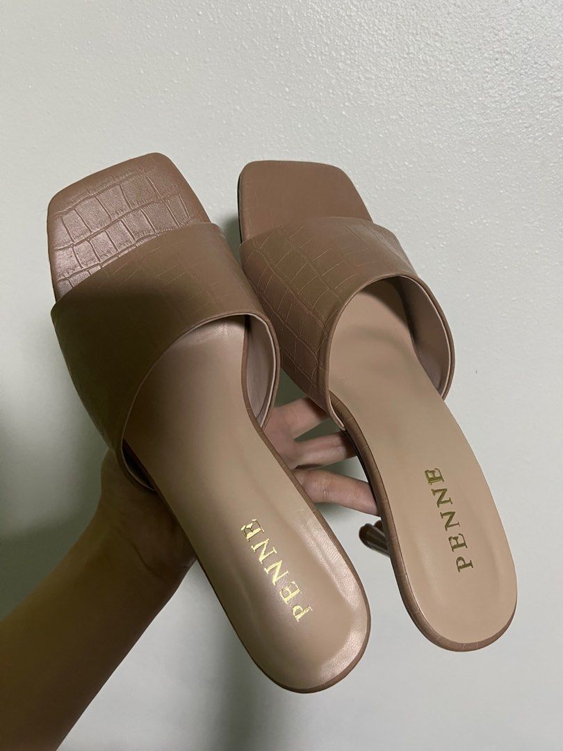 Nude Pink Heels Women S Fashion Footwear Heels On Carousell