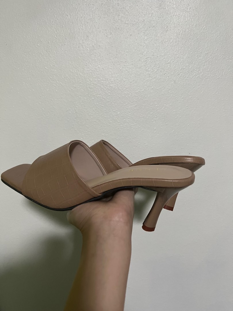Nude Pink Heels Women S Fashion Footwear Heels On Carousell