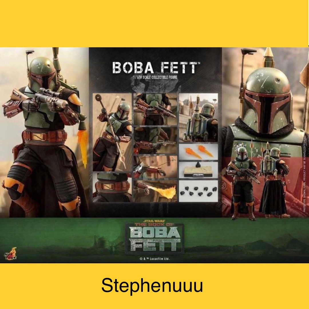全新現貨 hottoys tms HOT TOYS The Book of Boba Fett Boba Fett TMS 興趣及遊戲 玩具 遊戲類 Carousell