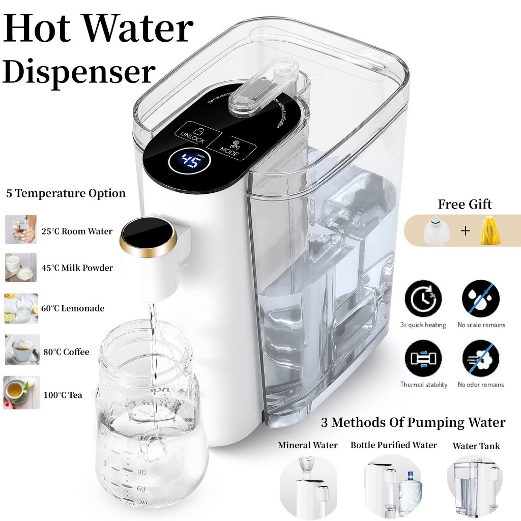 Water Dispenser L S Instant Hot Water Dispenser W Portable Water Warmer For Travel TV