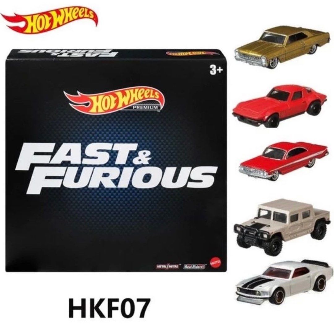 Hot Wheels Fast Furious Premium Bundle Hkf Toys Collectibles Mainan Di Carousell