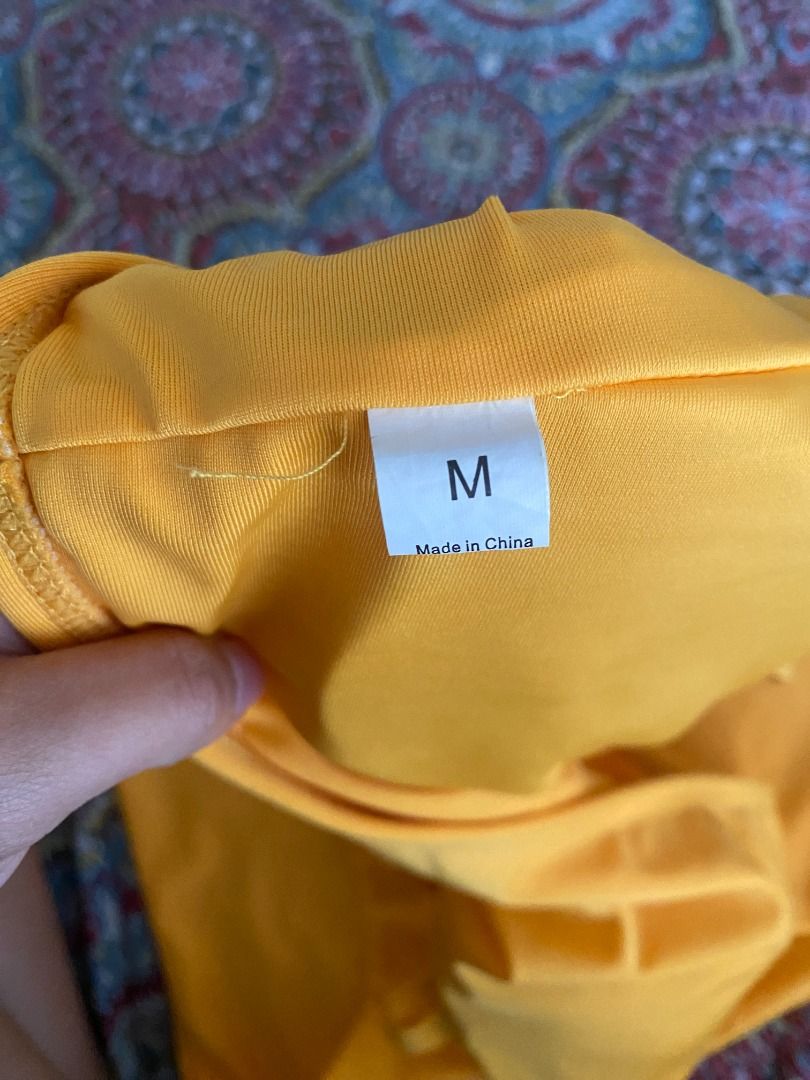 Mustard Bikini On Carousell