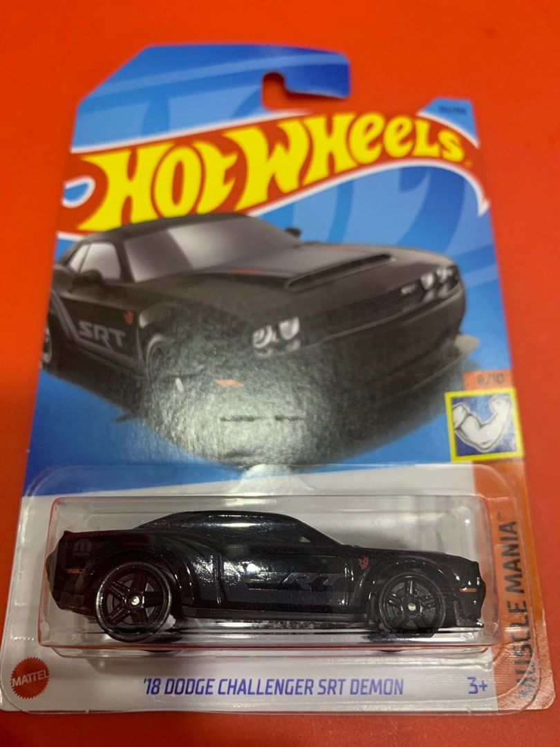 DODGE CHALLENGER SRT DEMON Hot Wheels Muscle Mania Hobbies Toys Toys Games On Carousell