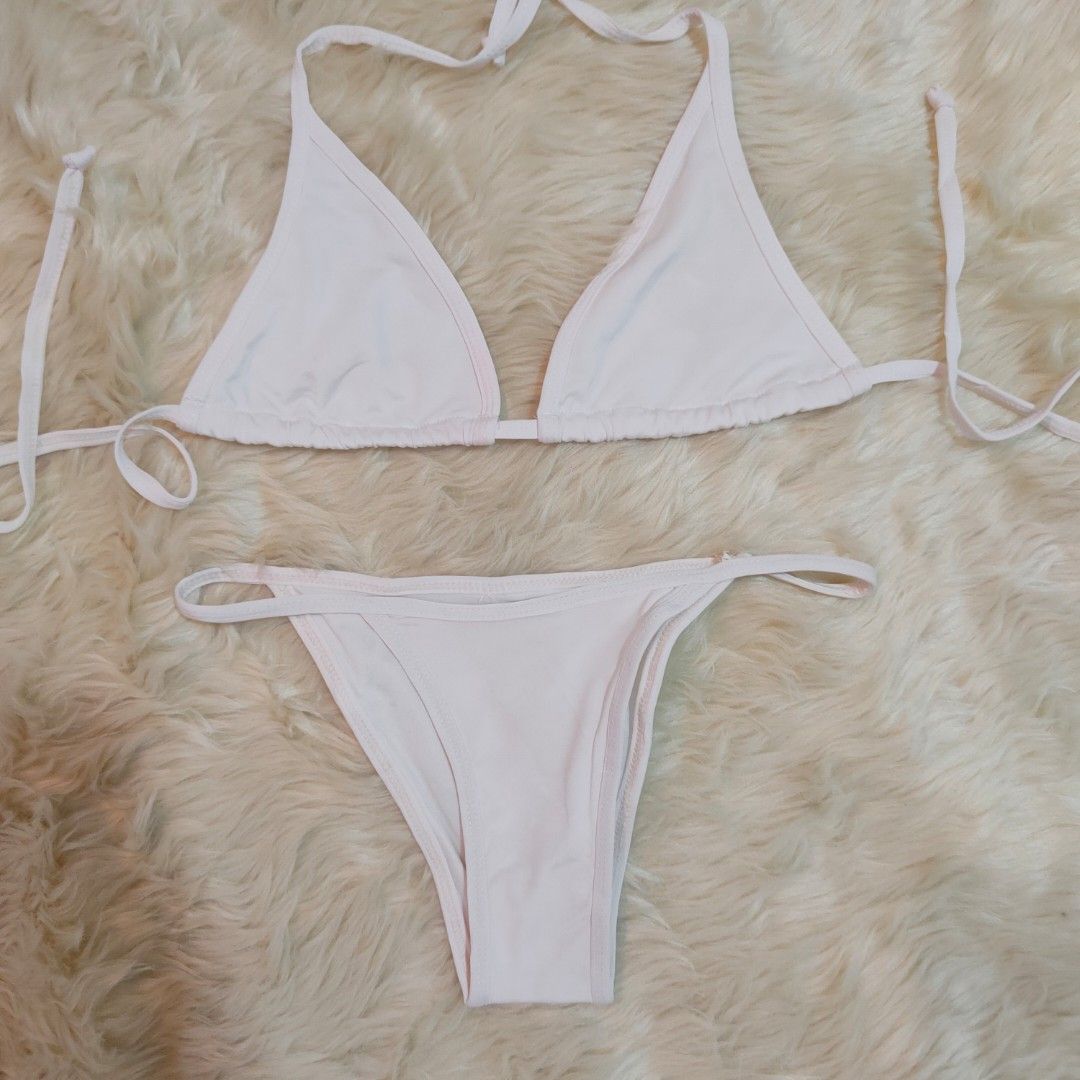 Free White Swimsuit Bikini On Carousell