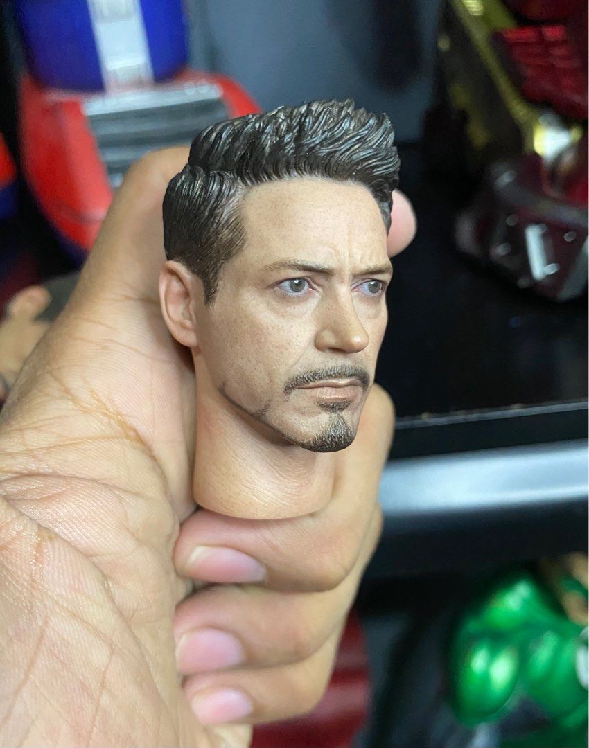 Hot Toys TONY STARK HEAD IRONMAN MARK50 On Carousell