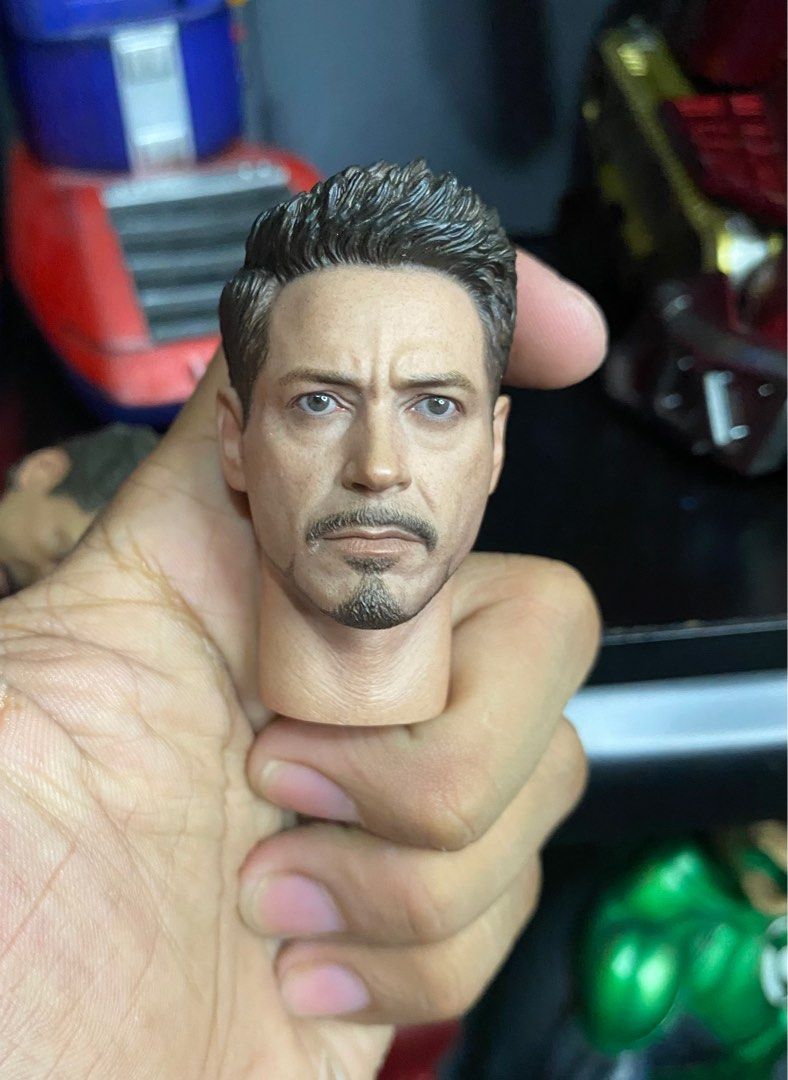Hot Toys TONY STARK HEAD IRONMAN MARK50 On Carousell