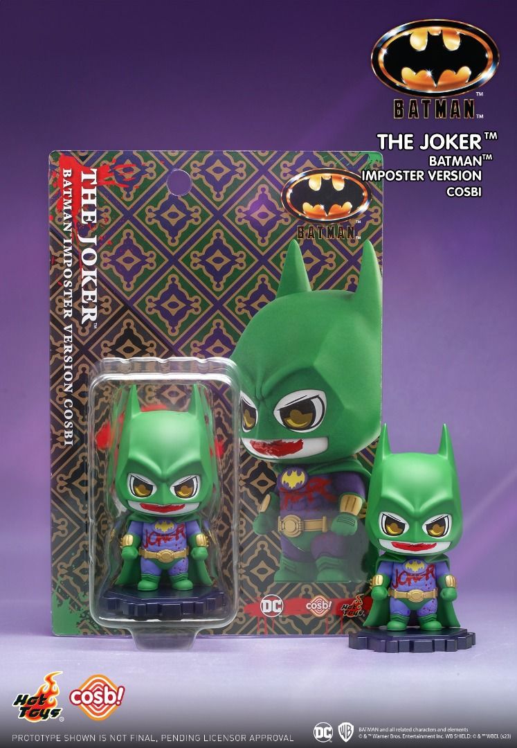 Hot Toys CBX124 Batman 1989 The Joker Batman Imposter Version Cosbi 興趣及遊戲 玩具 遊戲類 Carousell