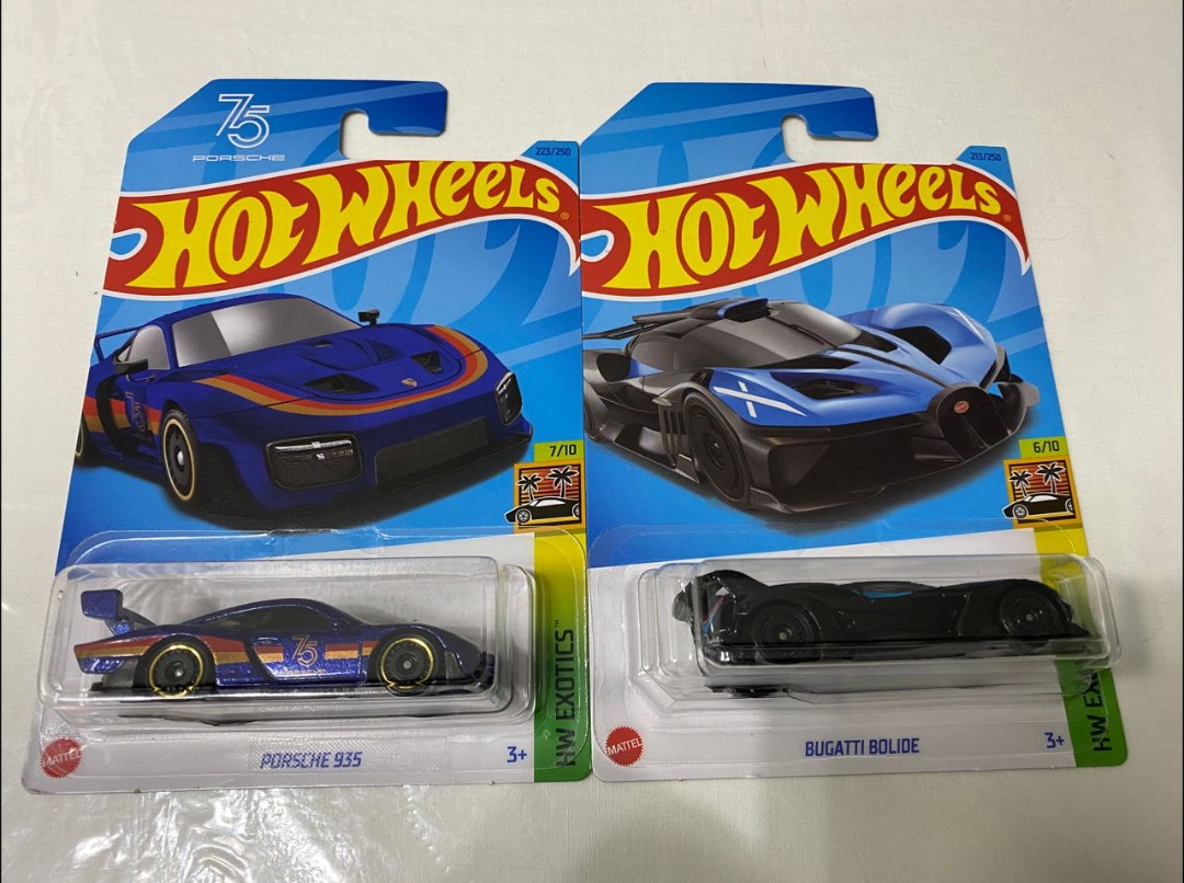 Hot Wheels Bugatti Bolide Porsche 935 Lot Of 2 Hobbies Toys Toys Games On Carousell