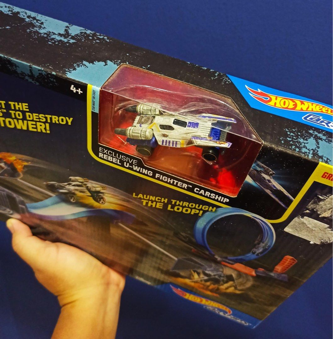Hot Wheels Carship Star Wars Rogue One Blast The Tie Striker To Destroy The Tower Exclusive