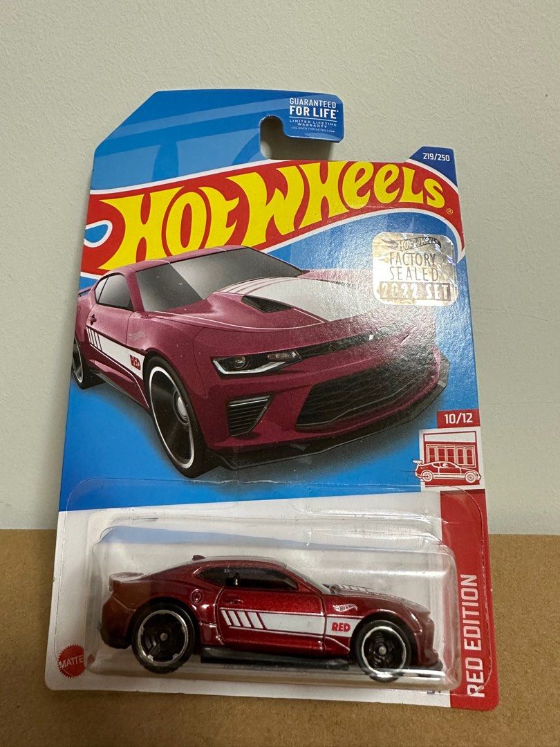 Hot Wheels Red Edition Camaro Dodge Challenger SRT Demon 興趣及遊戲 玩具 遊戲類 Carousell