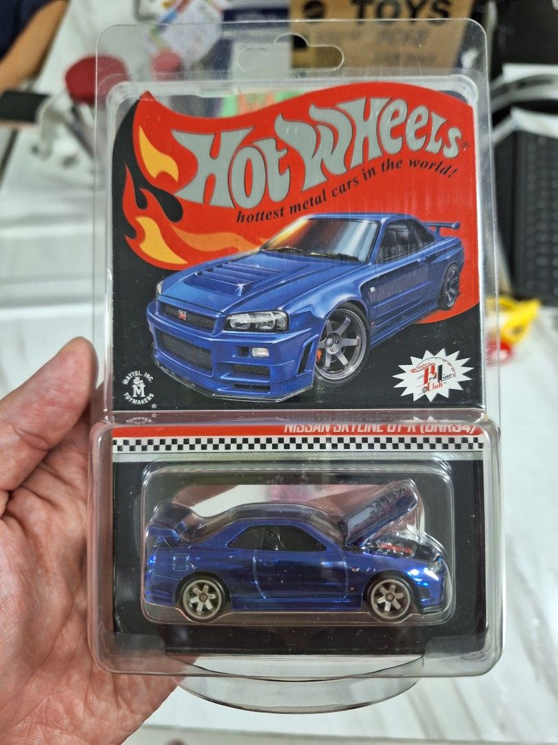 Hot Wheels RLC R34 Nissan Skyline GTR Hobbies Toys Toys Games On Carousell