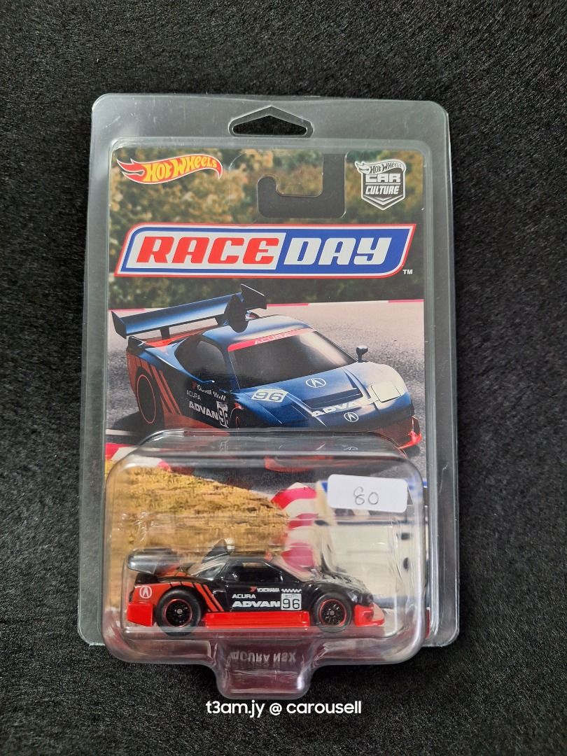 Hot Wheels Acura Nsx Honda Race Day Car Culture Premium Advan Hobbies Toys Toys Games On