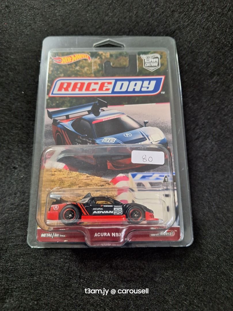 Hot Wheels Acura NSX Honda Race Day Car Culture Premium Advan Hobbies Toys Toys Games On