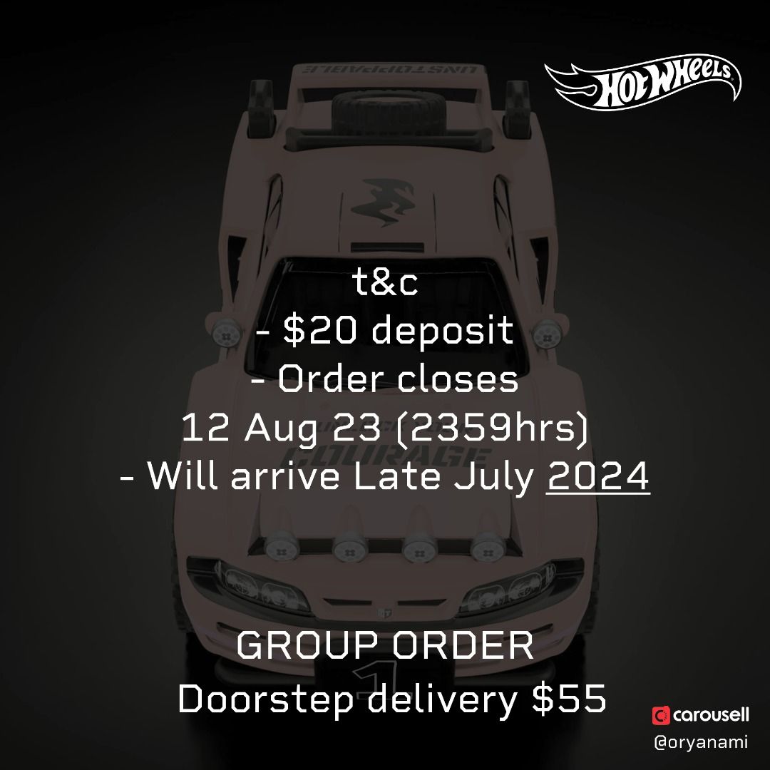 Hot Wheels Ultimate Challenge Nissan Skyline GT R R33 PREORDER CLOSED Hobbies Toys Toys