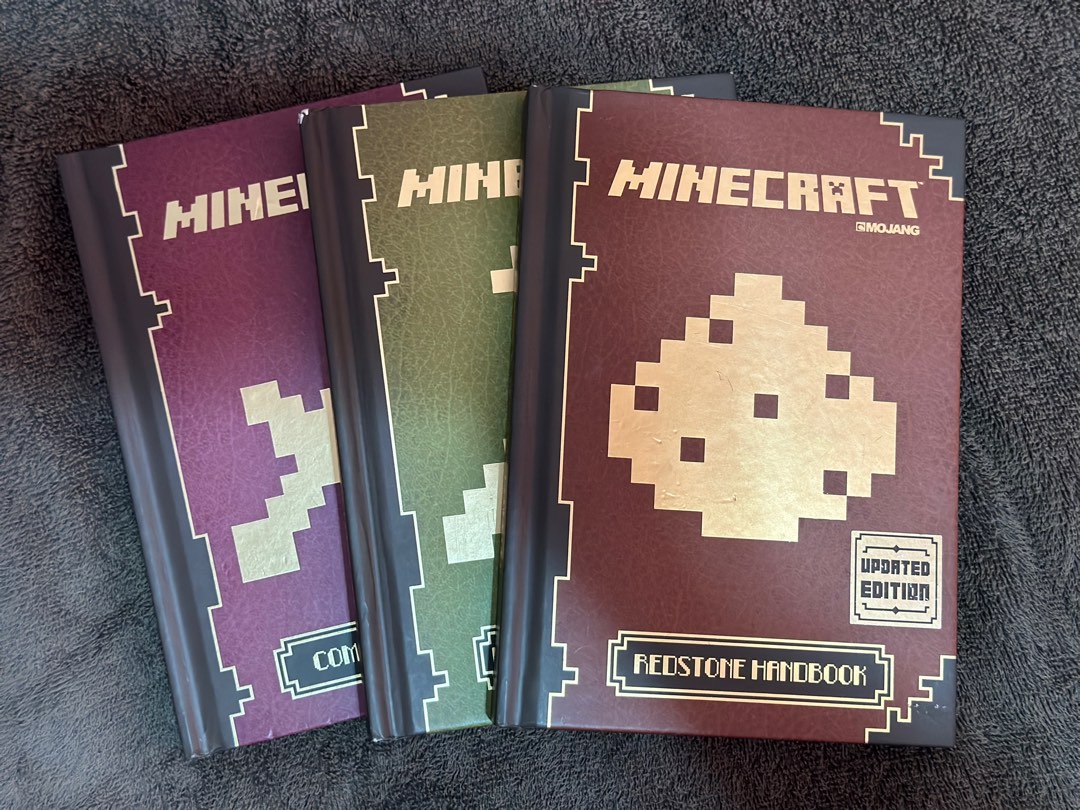 Minecraft Handbooks On Carousell